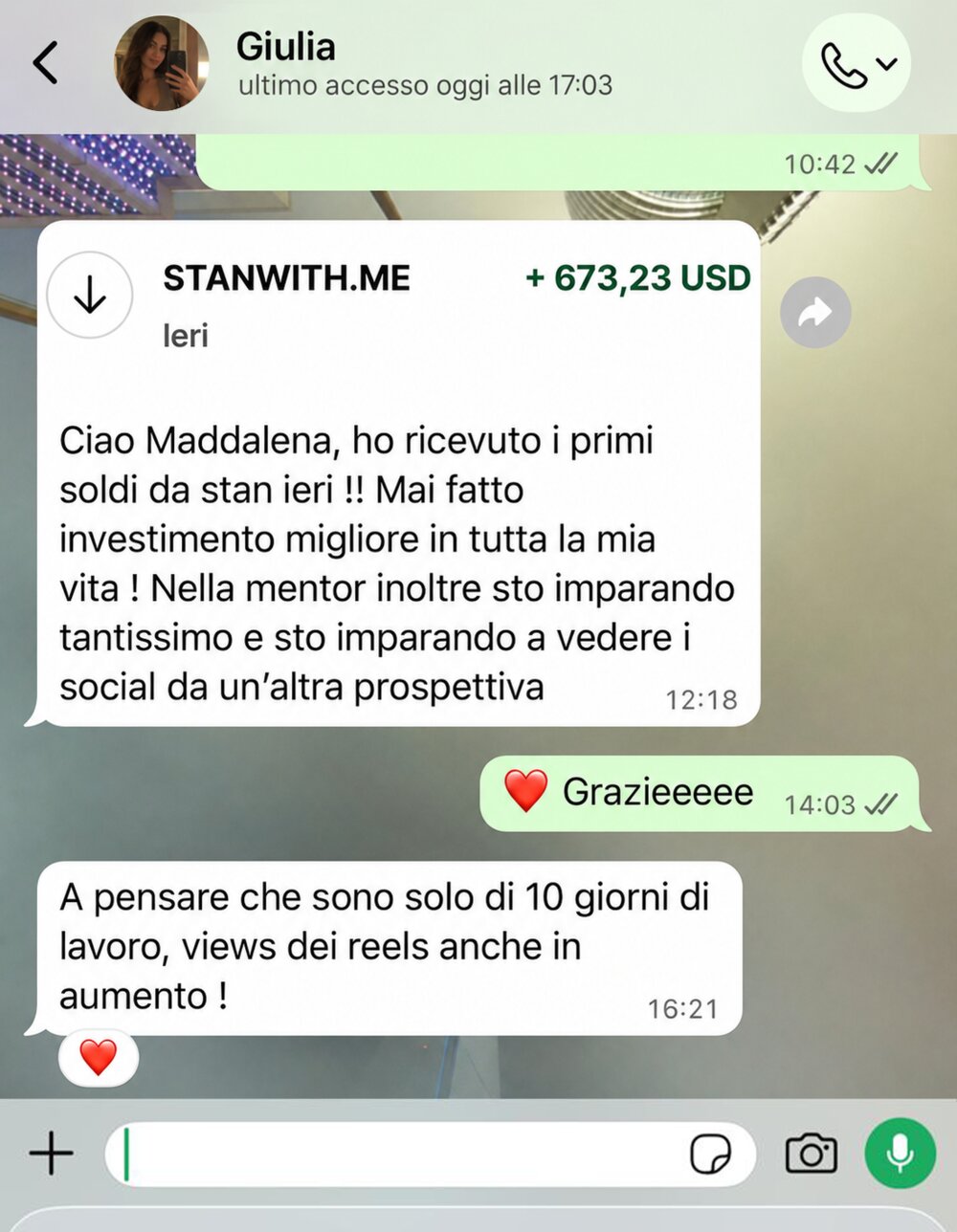 Risultato studente 1